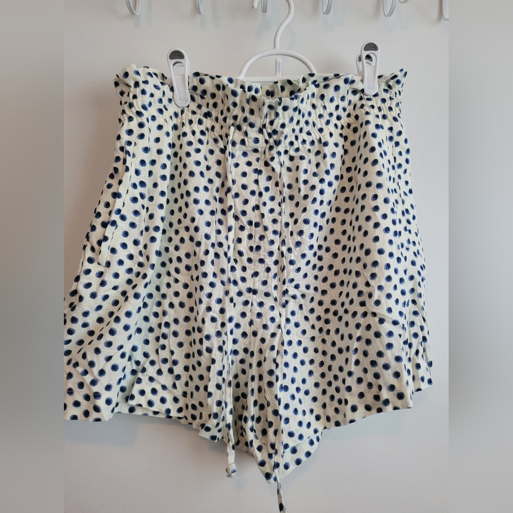 H&M Polka Dot Highwaist Flowy Shorts (Set 1/2)